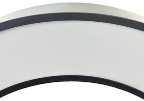 LED Luster na lanku LED/60W/230V 4000K pr. 120 cm čierna