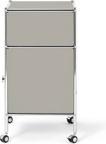 Kovová skrinka na kolieskach »CN3 Kids«, svetlosivá