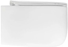 Kerasan Kerasan, NOLITA WC sedátko, SLIM, Soft Close, biela, 539101