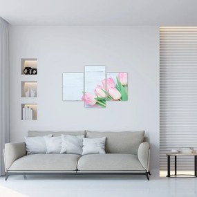 Obraz - Kytica tulipánov (90x60 cm)