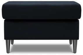 Tmavomodrá zamatová podnožka Kyoto – Cosmopolitan Design