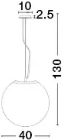 Retro luster Nevoso A 40 biele