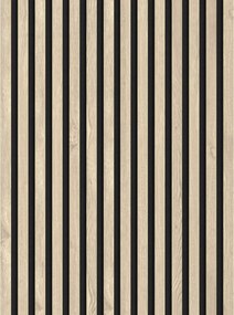Mexen Lam-F, akustické stenové lamely 275 × 31,5 cm, filc 6 mm, dub perlový, S105-275317-2812-058
