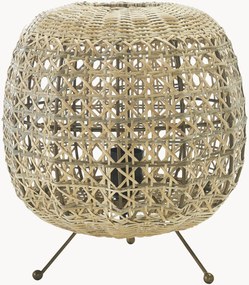 Ručne vyrobená ratanová stolová lampa Wickham