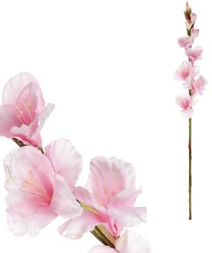 Autronic - Gladiola - umělá květina, barva světle růžová. - KT7300 PINK2