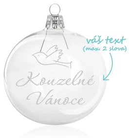 Pieskovaná banka Čarovné Vianoce 8 cm