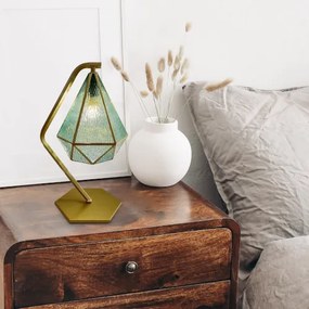 Tiffany štýl stolná lampa Rabalux 74200 NORAH GREEN 44*18,5