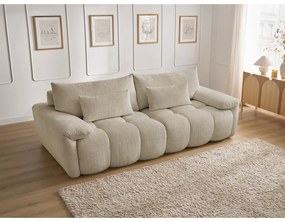 Béžová ženilková pohovka 264 cm Ivane – Bobochic Paris