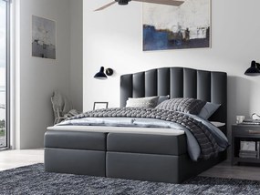 Kontinentálna posteľ Beatriz, Rozmer postele: 120x200, Dostupné poťahy: ekokoža Soft 017 (biela)