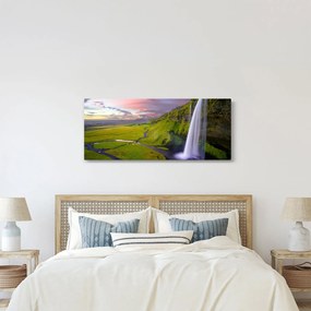 Obraz vodopádov (120x50 cm)