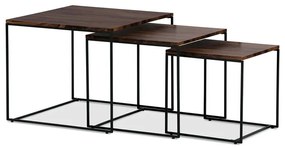 Autronic BONTEC Konferenčný stolík 60x60cm, mdf, divoký dub, AF-3008 OAK Farba: Hnedá