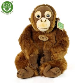 Plyšová opice orangutan 27 cm ECO-FRIENDLY