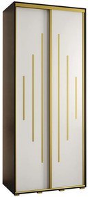 Skriňa 45 Canaris 12 110 čierna/biela/gold