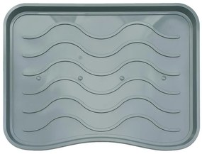 Odkvapkávač na topánky 38x50 šedá fala