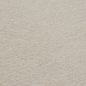 AladinWorld Expres, Kusový koberec Royal Lux 03 krémový kruh, 200x200 (priemer) kruh, biela, obývacia izba