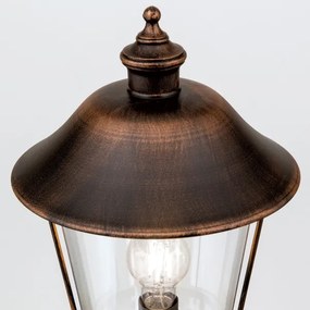 Orion AL 11K/360.44 - Vonkajšia lampa KENZO 1xE27/100W/230V IP44 bronz/patina