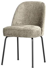 Krémovobiele zamatové jedálenské stoličky v súprave 2 ks Vogue – WOOOD