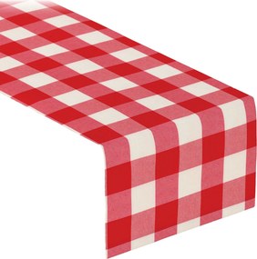 Štóla na stôl farba produktu červená látka vzorované