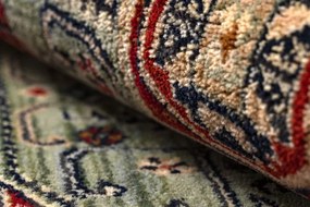 Koberec KESHAN, strapce 7275/53588 bordový / zelený