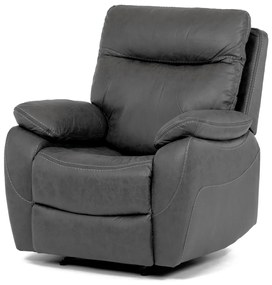Relax kreslo MULLEN GREY s elektrickým polohovaním