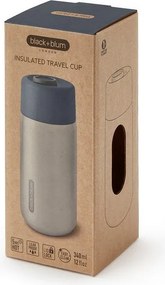 Termo hrnček z nehrdzavejúcej ocele v striebornej farbe 340 ml – Black + Blum