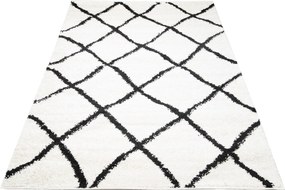 TA Koberec 6062A BALÍK ČIERNY DELHI SFI Rozmer: 60x100 cm