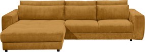 XXXLutz ROHOVÁ SEDAČKA, textil, kompozitné drevo, žltá MID.YOU - Sedačky - 002220033603