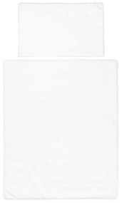 Sada do postýlek s krajkou bílá 50x65cm