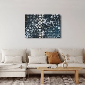 Obraz s kvetinovým dekorom (90x60 cm)