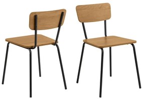 Jedálenská stolička v prírodnej farbe Peru – Actona