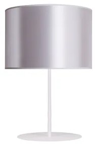 Duolla - Stolná lampa CANNES 1xE14/15W/230V pr. 20 cm strieborná/medená/biela