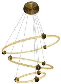 LED Stmievateľný luster na lanku LED/45W/230V 3000-6500K + diaľkové ovládanie