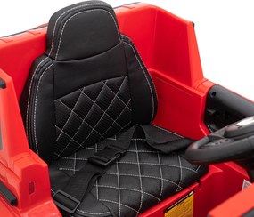 Ramiz Elektrické auto Mercedes AMG G63 pre deti červené + diaľkové ovládanie