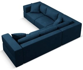 Modrá variabilná rohová pohovka Esther – Milo Casa