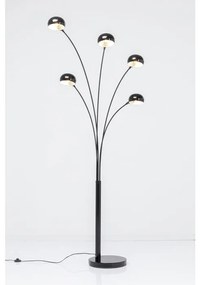 Kare Design Stojacia lampa Five Fingers - čierna matná