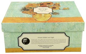 Porcelánová šálka s podšálkou Van Gogh Sunflowers 90 ml sada 2ks