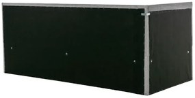 Posteľ Leo s čelami, 90x200, Ľavá, sivá (A55, 90cm, deska/ella, noha E)