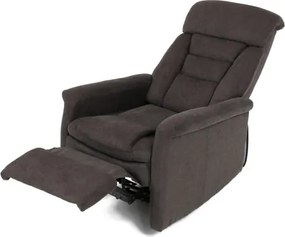 Polohovacie kreslo hnedé elektrické TV-925 BR2