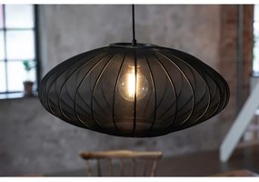 Markslöjd 108793 - Luster na lanku FORENCE 1xE27/40W/230V pr. 60 cm čierna
