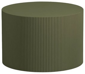 Konferenčný stolík senna ø 60 cm zelený MUZZA