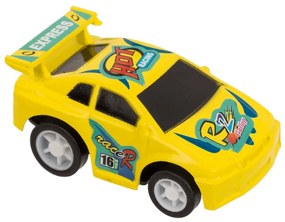 475919 Mini závodné autíčko pre deti - Pull Back 5,5x4 cm Žltá