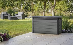 Sivý záhradný úložný box Cortina – Keter