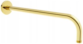 Mexen KAI, podomietkové rameno 40cm + sprchová hlavica 30cm, zlatá, 79230-50 + 79211-50