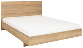 Manželská posteľ 160x200 cm Nustretta N08 (dub riviera). Akcia -20%. Vlastná spoľahlivá doprava až k Vám domov. 1123945