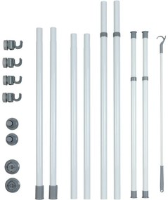 Wenko Teleskopické vešiaky Hercules Basic, biele