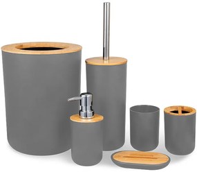 Dekorstudio Kúpeľňový set 6 dielny - sivý