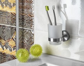Sapho Sapho, X-STEEL WC kefa závesná/na postavenie, brúsená oceľ, XS300