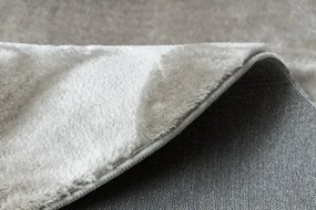 Koberec VISCO strieborný kruh