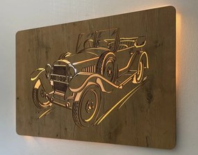 Podsvietený obraz na stenu Veterán