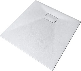 Besco Štvorcová sprchová vanička z SMC kompozitu VEXO SQ 80x80 (90x90) BESCO-Rozmery: 90x90